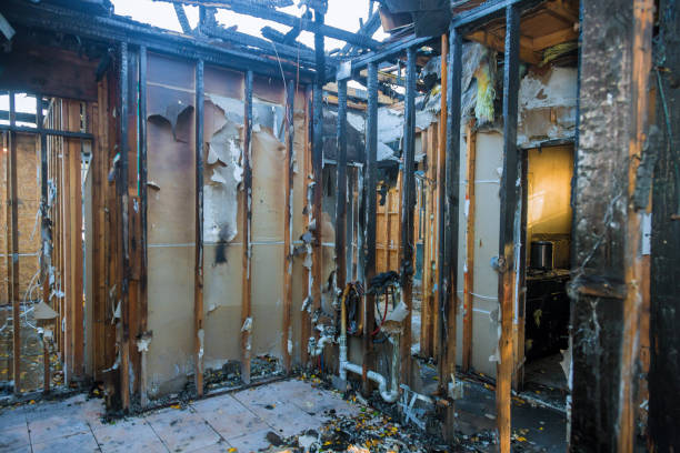 Professional Emergency Fire Cleanup technician working in Canonsburg, PA